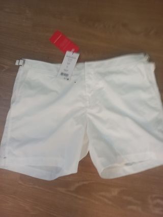 Bañador Bulldog blanco 34