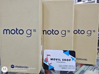 3x Motorola Moto G15 Beige