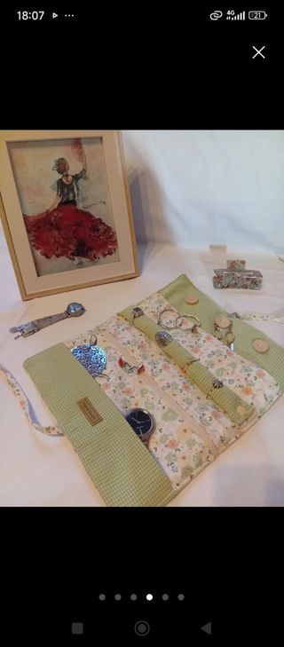 Joyero viaje artesanal