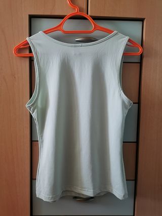 Camiseta tirantes SHEIN verde M