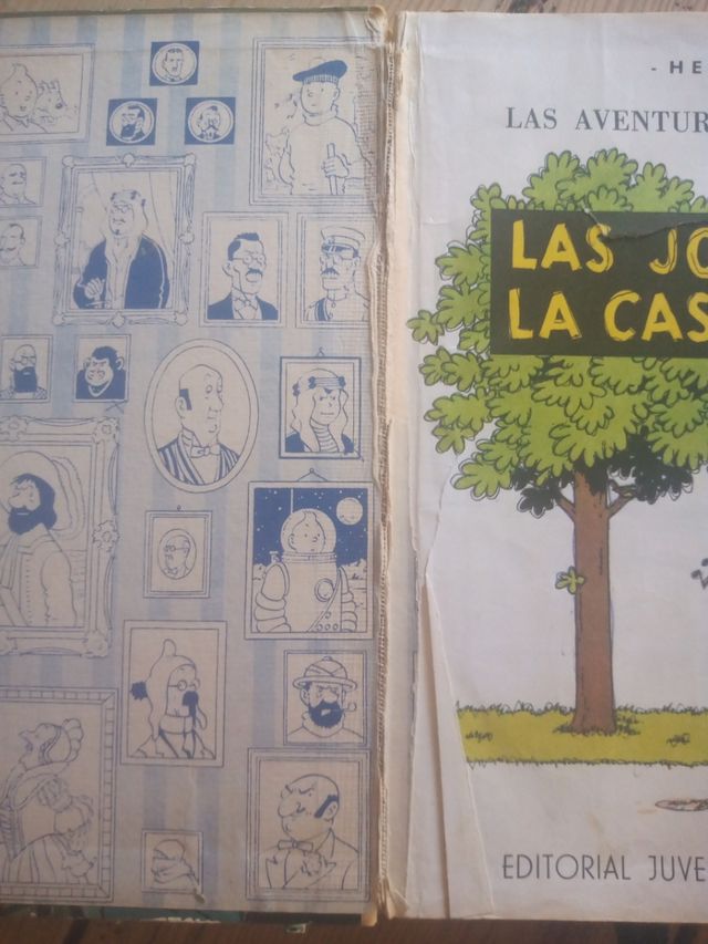 Tintín..edición antigua.tapa duraLas joyas de la c