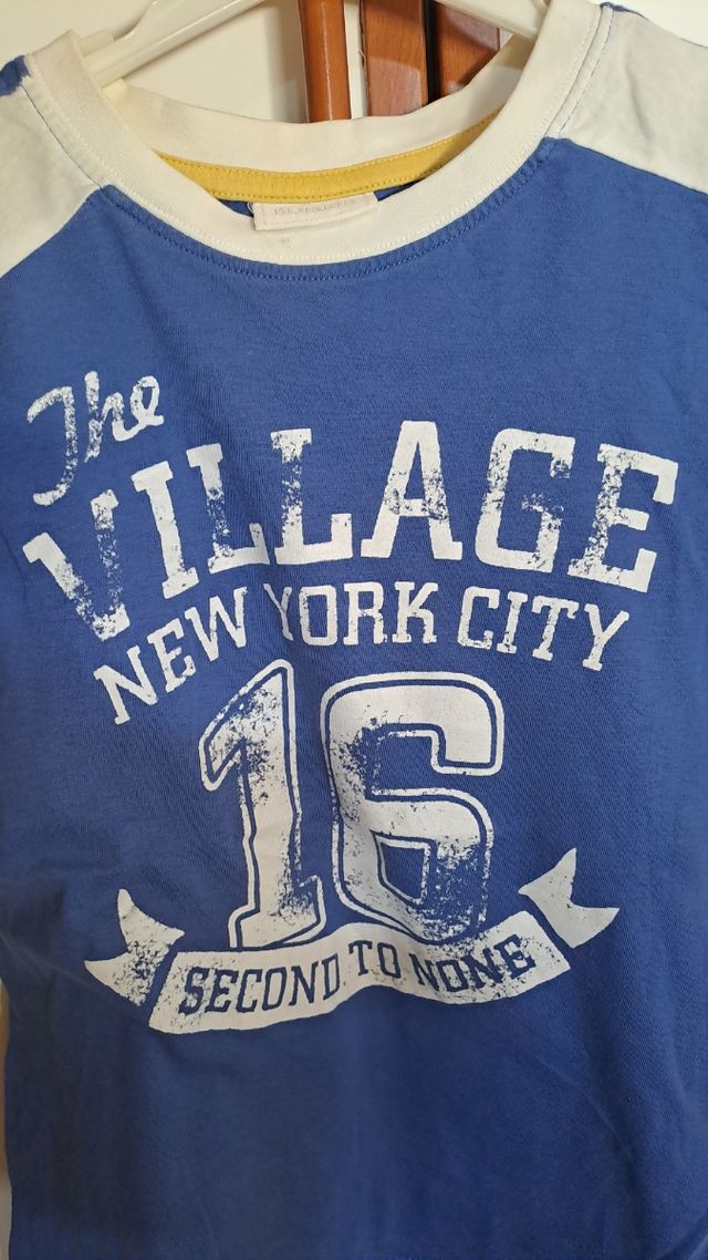 Canotta bimbo blu The Village New York