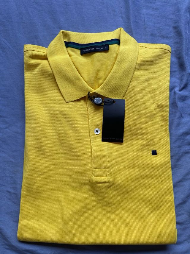 Polo Purificación García Amarillo - Talla L