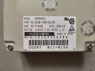 HD Disco duro Fujitsu M2694ESA SCSI 50 Pines