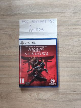 PS5 Assassin's Creed Shadows