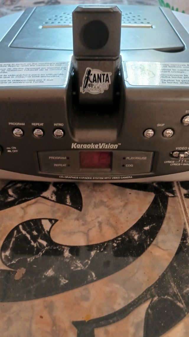 Karaoke Kanta - Micrófono Gris