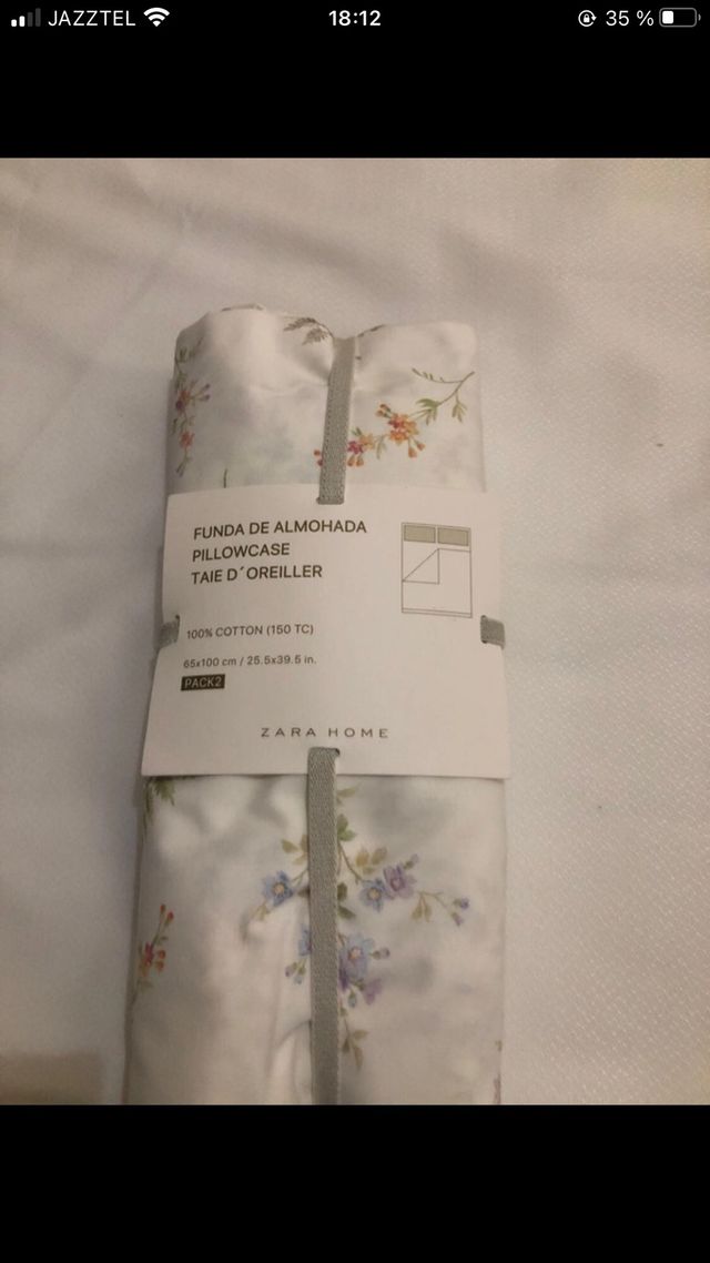 Fundas almohada Zara Home (150 TC)
