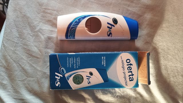 Radio despertador ducha h&s