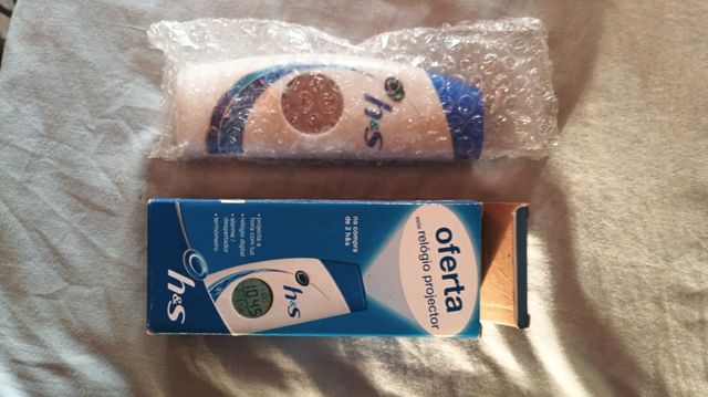 Radio despertador ducha h&s