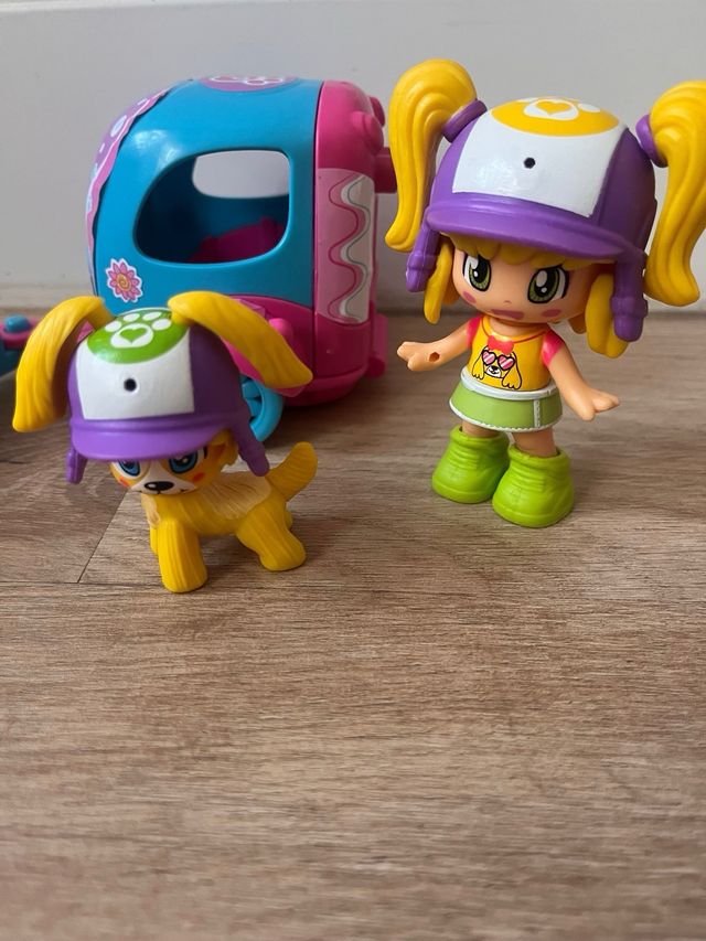 Pinypon: Moto + Remolque Mascotas