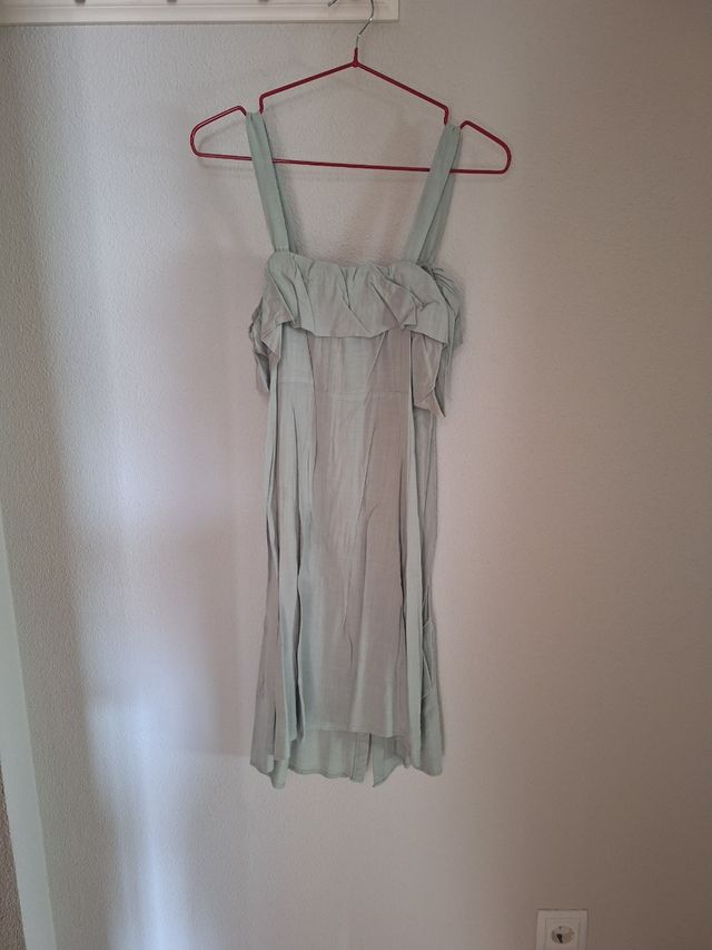 Vestido tirantes - verde claro