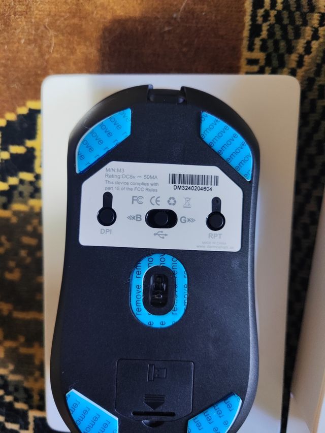 Ratón Gaming Darmoshark M3 KIRAN