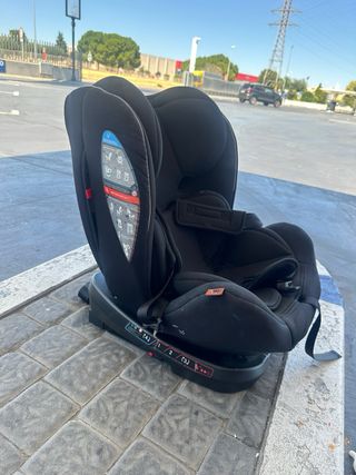 Silla coche bebé isofix giratoria
