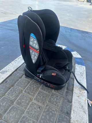 Silla coche bebé isofix giratoria