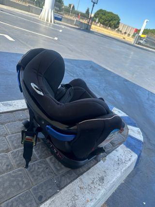 Silla coche bebé isofix giratoria