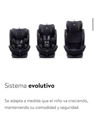 Silla coche bebé isofix giratoria