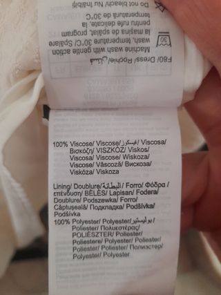 Vestido CAMATEU basico - Talla L