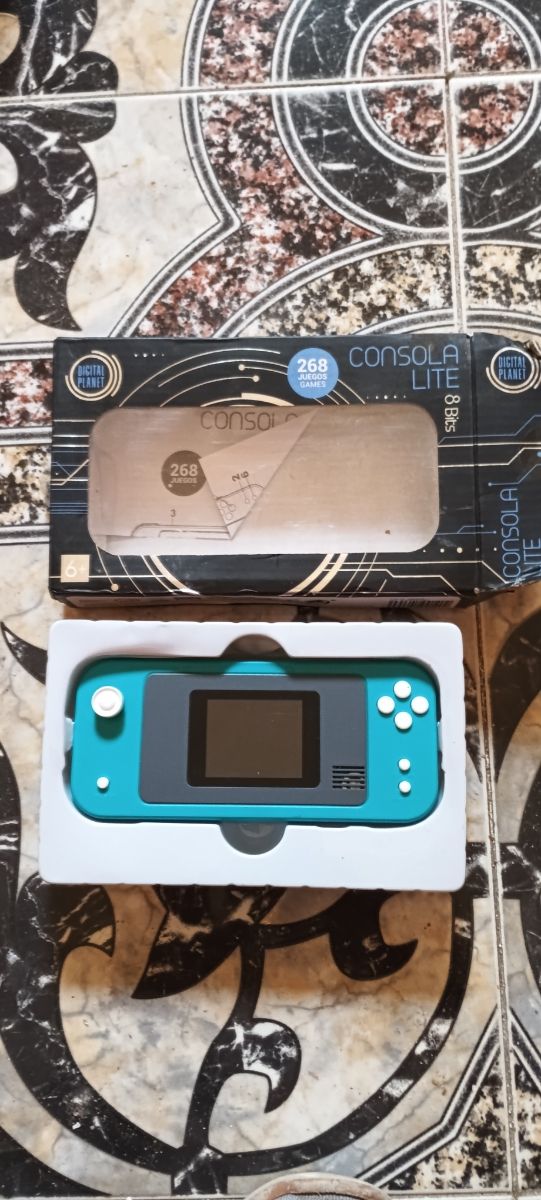 Consola Portátil Azul-Gris