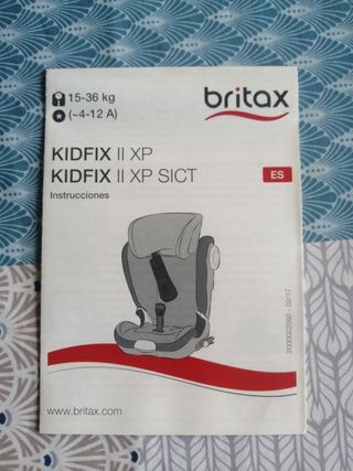 Britax Römer Kidfix II XP SICT roja