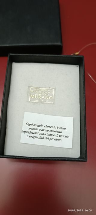 Bracciale Murano Glass - Arancio Verde