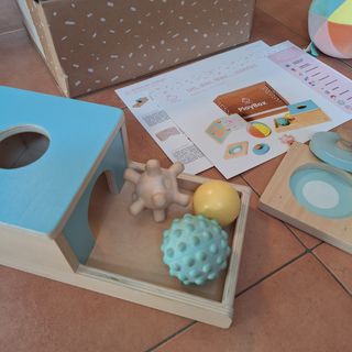 Juguetes Montessori bebé 7-8 meses