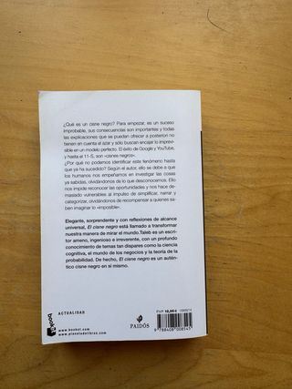 Libro el cisne negro