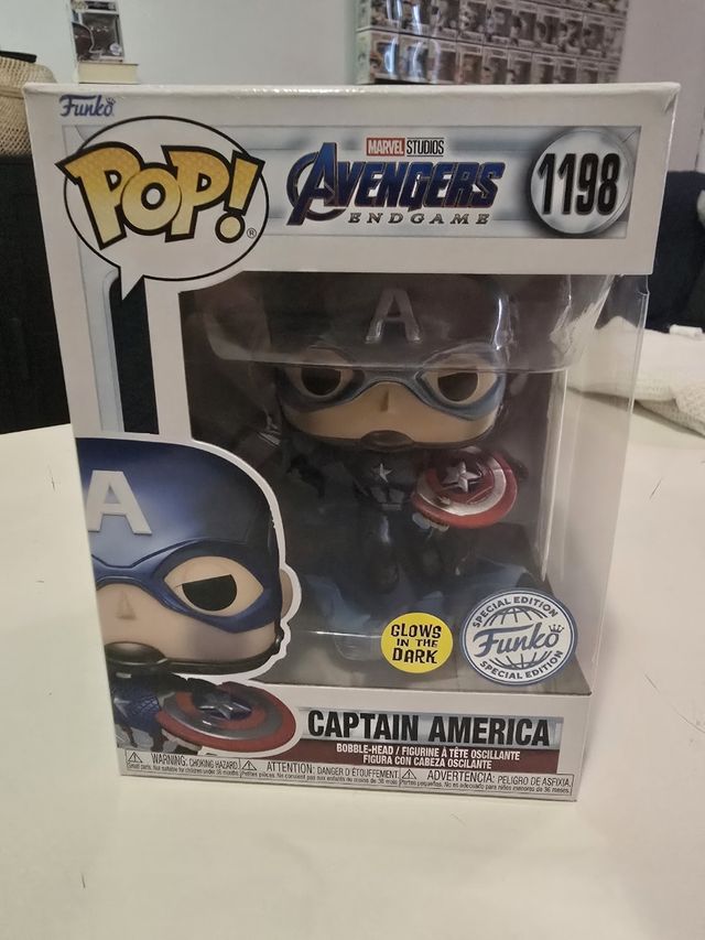 Funko Pop! Capitán América Endgame