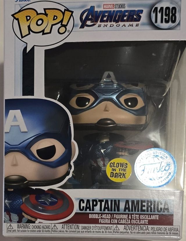 Funko Pop! Capitán América Endgame