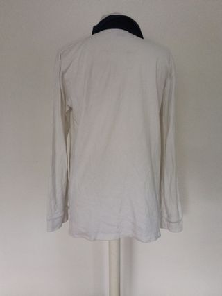 Polo Ralph Lauren XL usada - Blanco/Azul