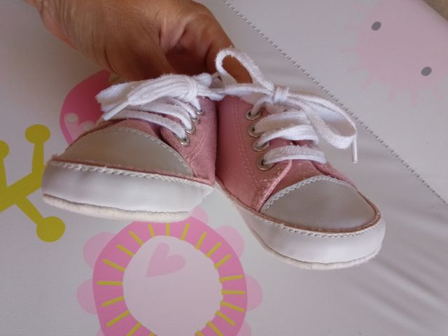 Zapatos bebé niña tipo Converse