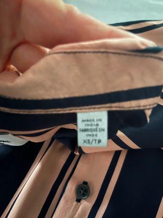 Camicia Only & Sons righe rosa-nera M