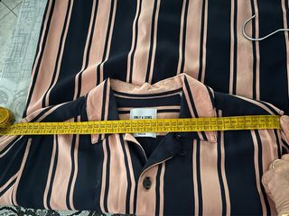 Camicia Only & Sons righe rosa-nera M