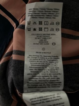 Camicia Only & Sons righe rosa-nera M