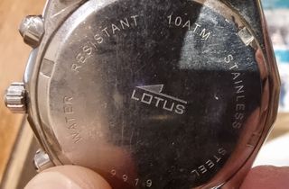 Reloj Lotus Cronógrafo - Plata