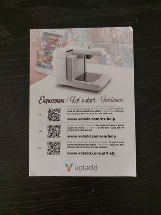 Impresora 3D Voladd - Gris y Blanca