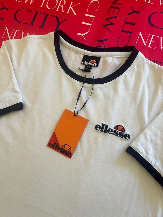 Camiseta ellesse blanca