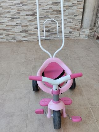 Triciclo infantil rosa