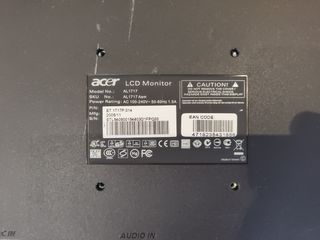 Monitor Acer AL1717 - Pantalla LCD