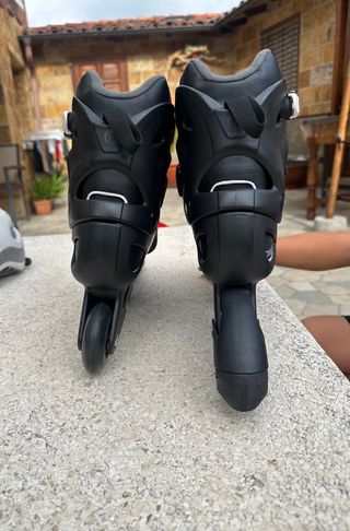Patines Oxelo + Rodilleras