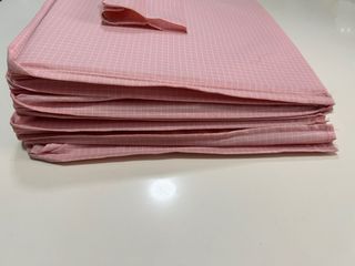 Organizador armario tela rosa