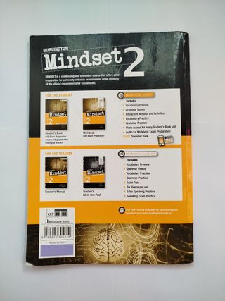 libro inglés burlington mindset workbook 2 bach

