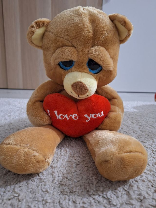 Oso peluche I love you