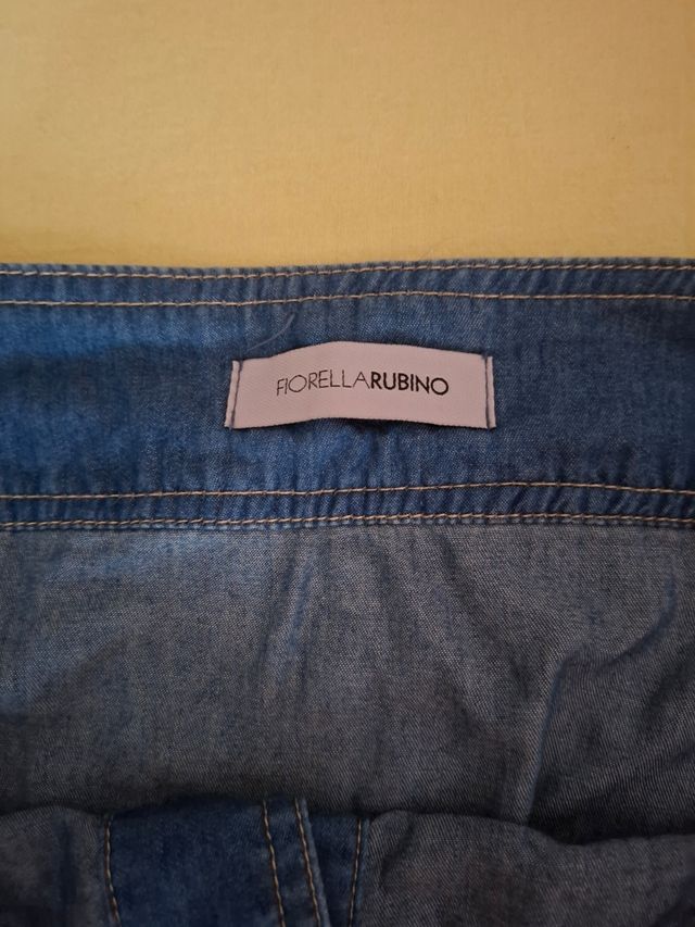 Gonna lunga jeans Fiorella Rubino