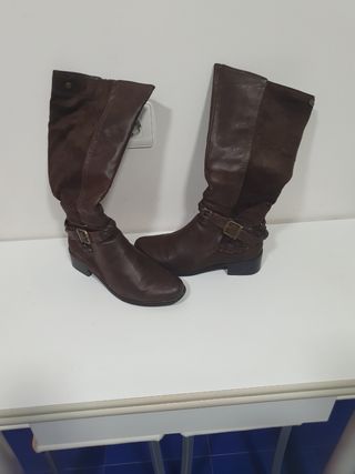 Botas altas marrones mujer. 3 usos