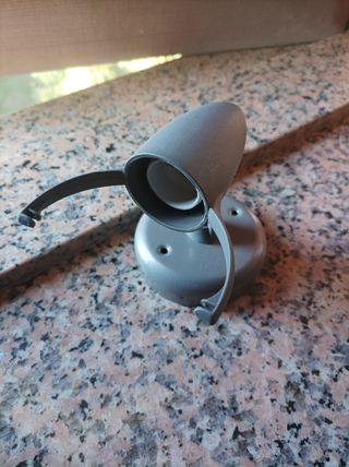 Faretto Parete Orientabile Grigio