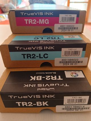 Tinta Roland TrueVis TR2 - 3 uds originales 