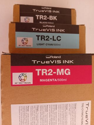 Tinta Roland TrueVis TR2 - 3 uds originales 
