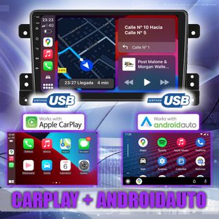 PANTALLA GPS SUZUKI GRAND VITARA 2005-2017 CARPLAY