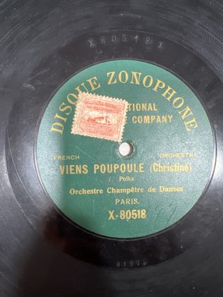 Discos Zonophone: Vies Pouple