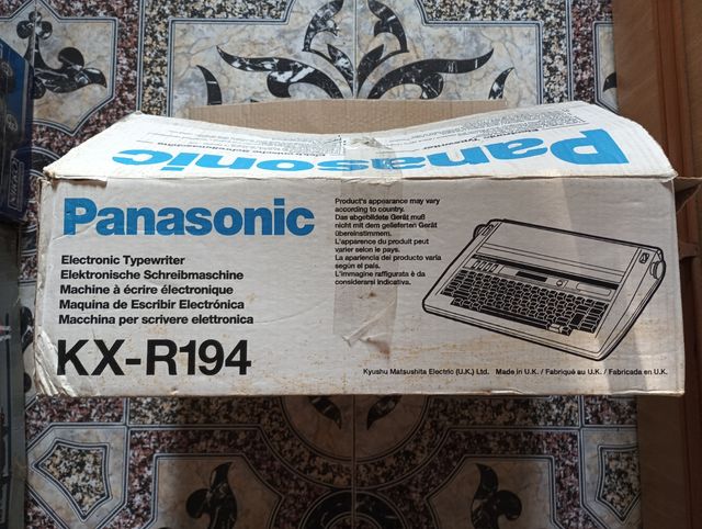 Máquina escribir Panasonic R194